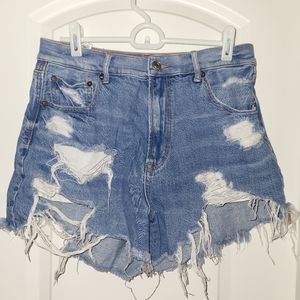 American Eagle denim shorts size 8